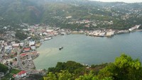 Panorama Jayapura dari Polimak