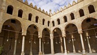 Interior masjid Al-Nasir Mohammad Ibn Qalaun