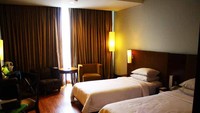 Kamar yang sangat nyaman membuat kami berasa tidak ingin keluar.