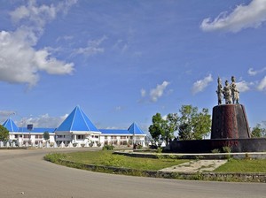 Disambut oleh Tugu Biinmafo Saat Memasuki Kota Kefamenanu