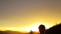 Sunset menuju Ciangkrek