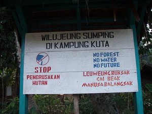 Go Green di Kampung Kuta, Ciamis