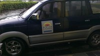 Mobil penjemput tamu