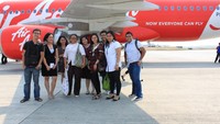 Pose Sebelum Terbang