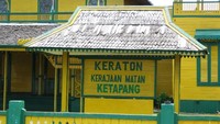 KERATON. Bangunan Keraton Matan yang menjadi saksi kekuasaan Kerajaan Matan di Ketapang.