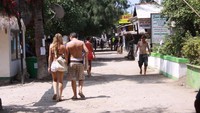 Suasana jalan di Gili Trawangan (YF)