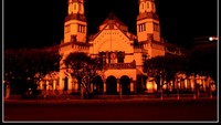 Lawang Sewu dilihat dari Seberang Jalan