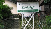 jembatan gantung menuju Ecolodge