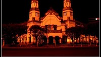 Lawang Sewu di malam hari (Ari Es/detikTravel)