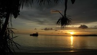 menikmati Sunset di Pulau Selayar