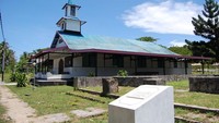 Bangunan Gereja yang didirikan sekitar tahun 1855