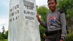 Maruf, Sang Perawat Tugu Perbatasan RI-PNG