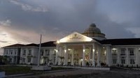 Kantor Bupati Kepahiang saat sore hari