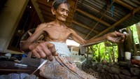 Tehnik peminceran dengan alat yang lebih tradisional