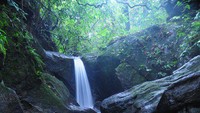 Pesona air terjun tangkahan. foto: istimewa
