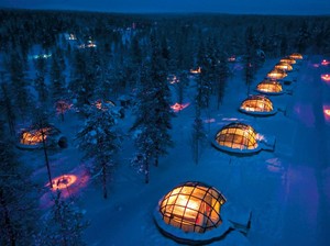 Menengok Desa Igloo di Finlandia