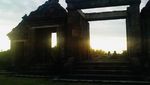 Mengejar Sunset di Candi Ratu Boko