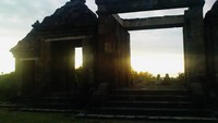 Senjakala di Candi Ratu Boko