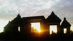 Mengejar Sunset di Candi Ratu Boko