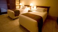 Salah satu kamar yang ada di Mimpi Resort Tulamben.