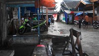 Muara Siberut saat hujan