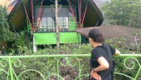 kamar Affandi, lantai 2 dari kejauhan
