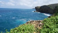 Profil Pantai Gesing dari atas
