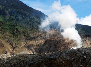 Pengancam yang Cantik di Papandayan