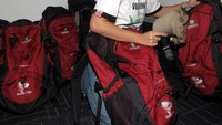 Carrier 40 Ltr dari Consina yang menjadi sarana angkut kami selama berpetualang