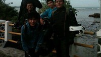 Baru sampai lokasi