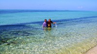 Kejernihan air Pulau Sagori