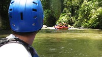 Siap mengarungi 11 km Sungai Ayung