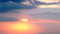 Sunset yang luar biasa