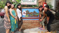 In front of Sivarin Guest House
