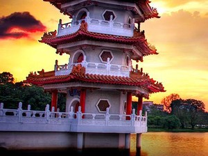 Singapura Tak Cuma Orchard, Coba Chinese Garden