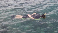 Snorkling adalah aktivitas yang sangat menyenangkan di Karimun Jawa.