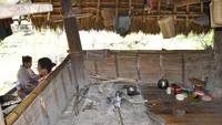 Dapur pada rumah Mobang