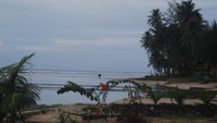 Pantai Sorake di pagi hari