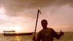 Tatkala Senja Jatuh di Pantai Cagar Alam Kumbe