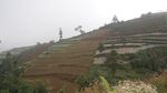 Telaga di Puncak Pegunungan Dieng Plateau