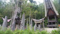 Batu Megalit dan Rumah Tongkonan