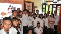 Bersama Nicholas Saputra, salah satu ambassador ACI.
