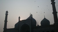 Sunset di Masjid Jama (Foto: Syubhan)