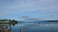 Suasana Danau Toba di Balige