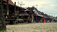 Pemanasan sebelum melompat