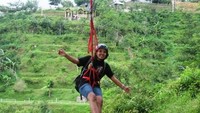 Flying fox yang memacu adrenalin