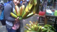 Pisang Galunggung yang super gede