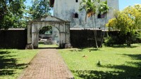 Bagian depan Fort Amsterdam