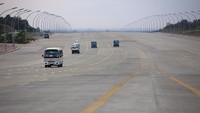 Disebutkan kalau pada jam-jam sibuk kondisi jalanan ini juga tetap lengang. (Getty Images/Paula Bronstein)