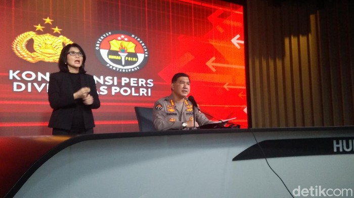 Kabag Penum Divisi Humas Polri, Kombes Ahmad Ramadhan (Dyas/detikcom)